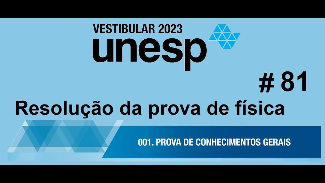 Thumbnail: FÍSICA– UNESP–2023–1ª FASE Questão:81 Nos instrumentos musicais de corda, as cordas apresentam