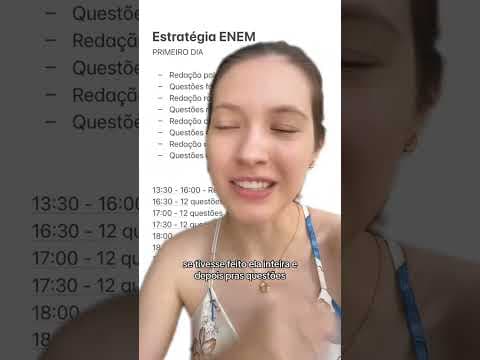 Thumbnail da aula: Estratégia para o primeiro dia do ENEM
