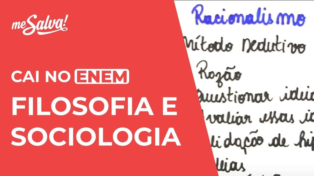 Thumbnail: Cai no ENEM: Filosofia e Sociologia