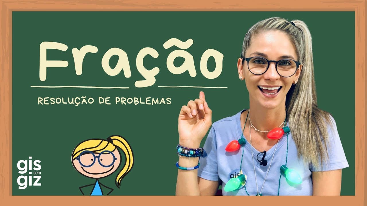 Thumbnail: FRAÇÃO EXERCÍCIOS | ADIÇÃO E SUBTRAÇÃO COM FRAÇÃO  \Prof. Gis/ MATEMÁTICA