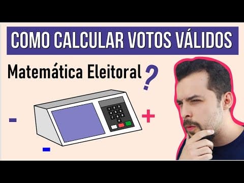 Thumbnail da aula: COMO CALCULAR VOTOS VÁLIDOS: Cai Eleições na Matemática do Enem - Profe Lucas Borguezan