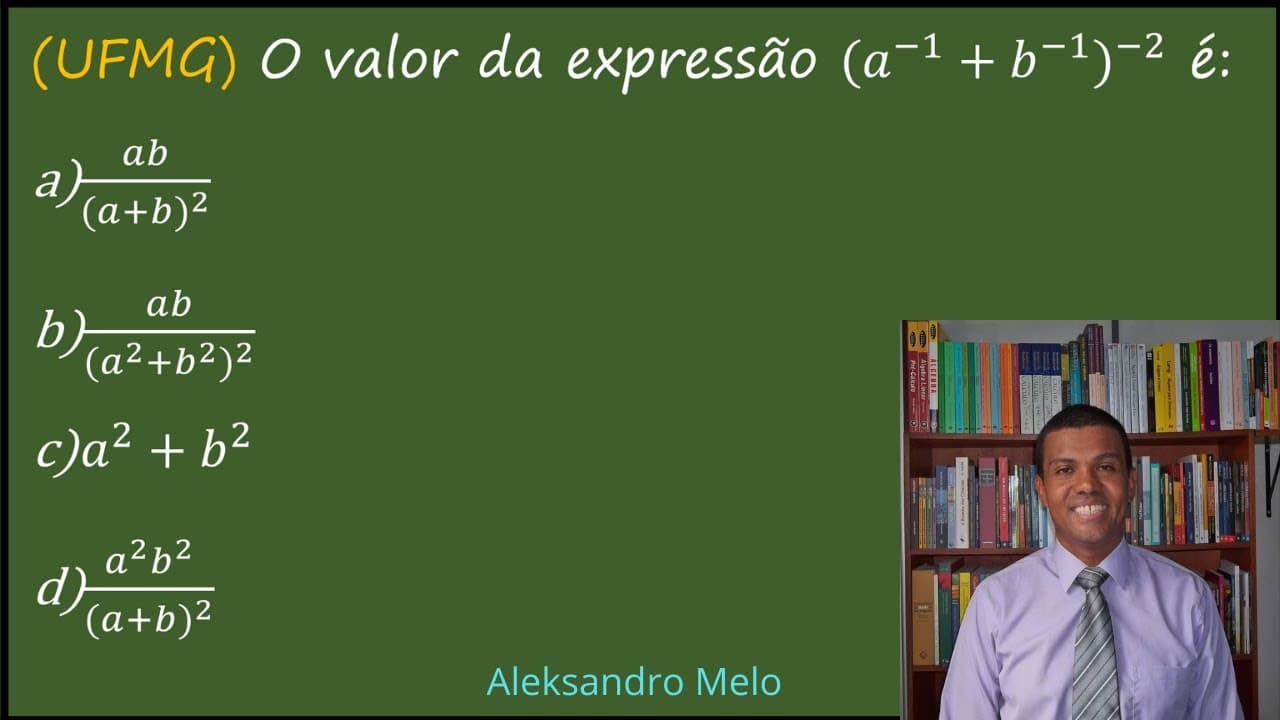 Thumbnail: UFMG (Exercício de Matemática)