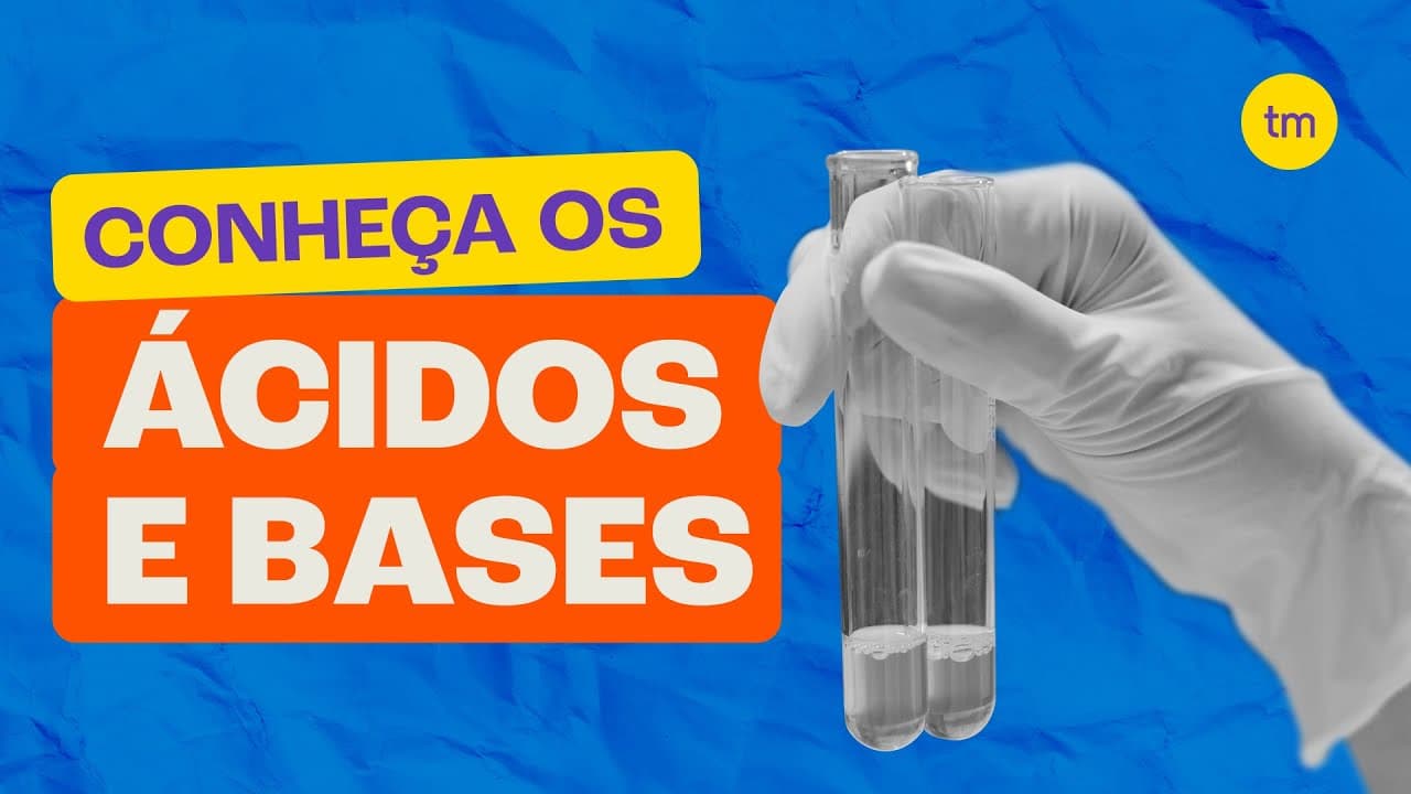 Thumbnail: Teoria Ácido-Base | Resumo Toda Matéria