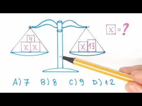 Thumbnail da aula: 🔥 HELP MATEMÁTICA BÁSICA - Desafios - Qual é o valor de x? #55 🔥