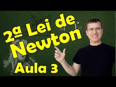 Thumbnail da aula: 2ª LEI DE NEWTON (Princípio fundamental da Dinâmica) -  DINÂMICA -  AULA 3 - Prof. Marcelo Boaro