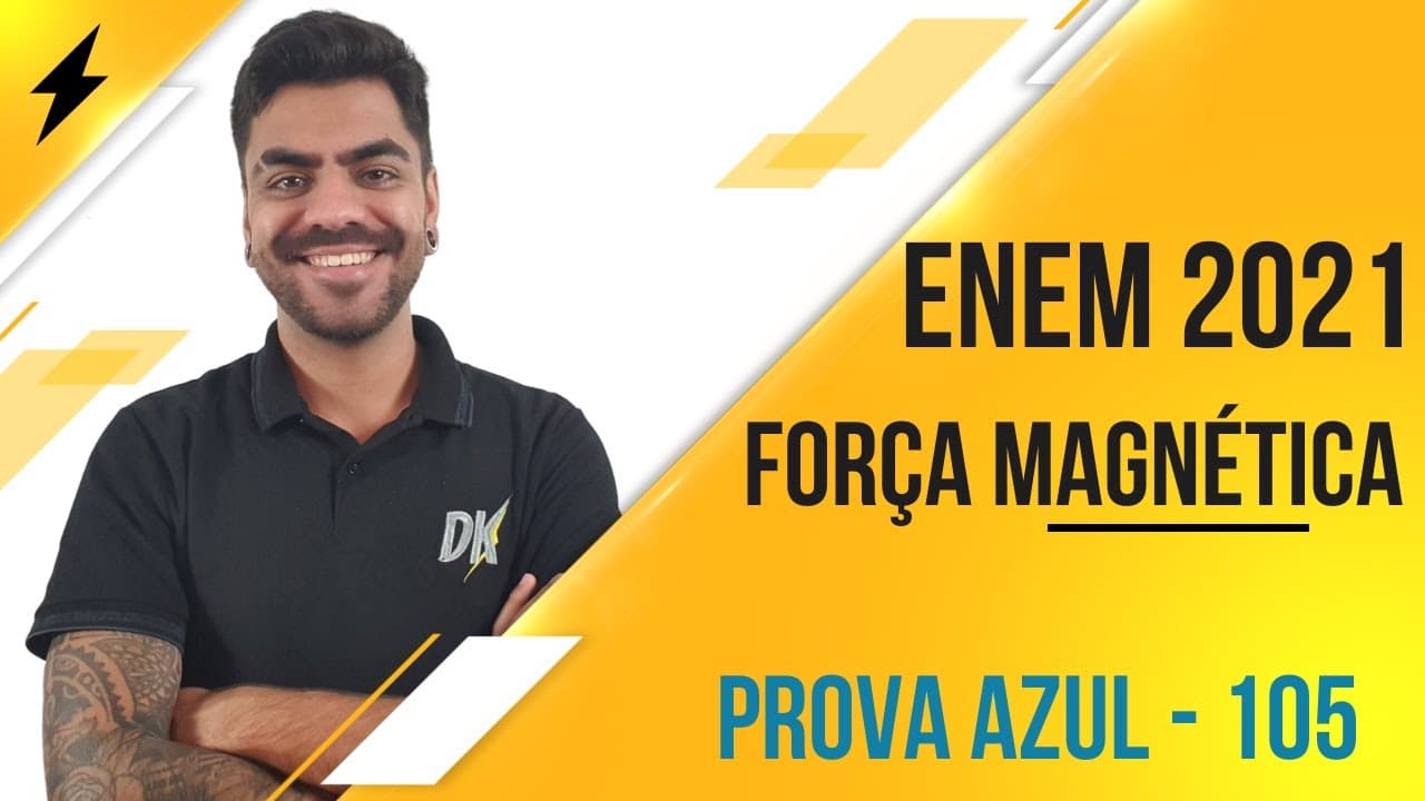 Thumbnail: (ENEM 2021)  Duas esferas carregadas com cargas iguais em módulo e (Questão 105 prova azul)