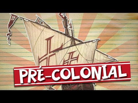 Thumbnail da aula: DESEMPACA: PERÍODO PRÉ-COLONIAL EM CINCO MINUTOS