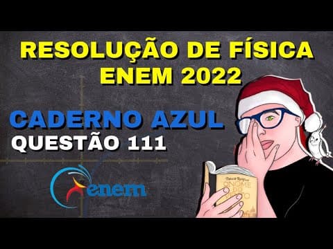 Thumbnail da aula: QUESTÃO 111 | ENEM 2022 | O eixo de rotação da Terra apresenta uma inclinação em relação ao plano...
