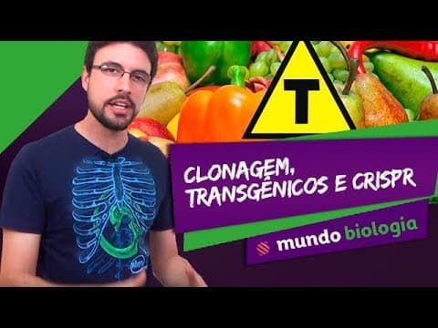 Thumbnail da aula: 🧬 Genética (7/8): Clonagem, Transgenia e CRISPR - Biologia - ENEM