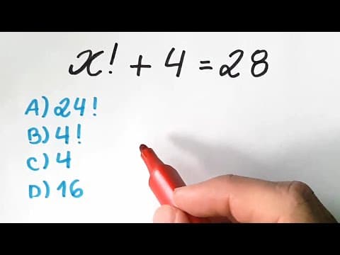 Thumbnail da aula: 🔥 HELP MATEMÁTICA BÁSICA -  Equação Fácil, mas cuidado!  #343