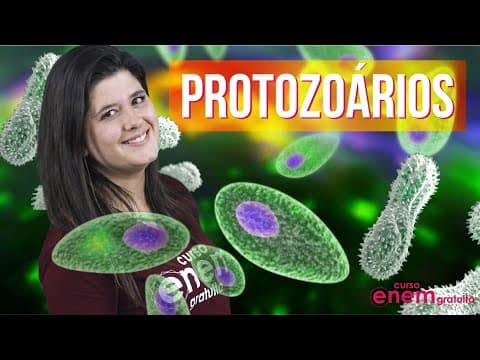 Thumbnail da aula: PROTOZOÁRIOS: principais características e classificação | Resumo de Biologia para o Enem