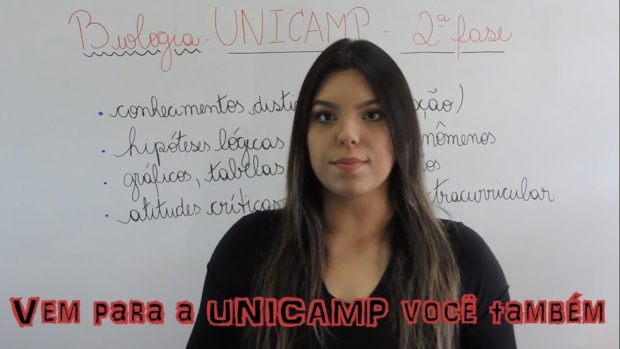 Thumbnail: Vestibular Unicamp - O que estudar para a segunda fase - Biologia