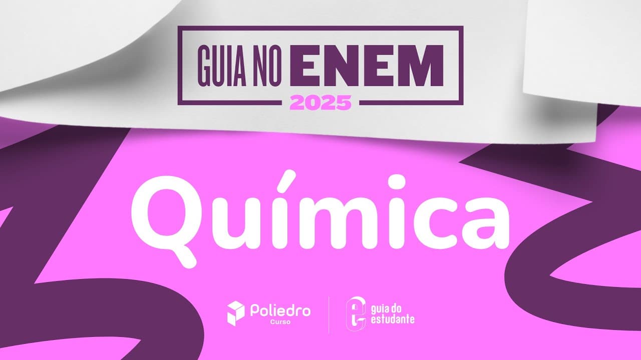 Thumbnail: Enem 2025: correção da prova de Química