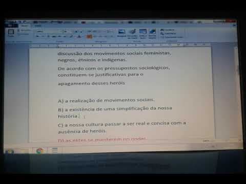 Thumbnail da aula: correção UFU 2019: sociologia