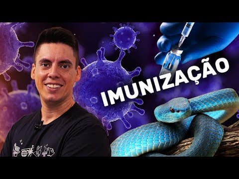 Thumbnail da aula: Vacinas e Soros: entenda a diferença entre eles