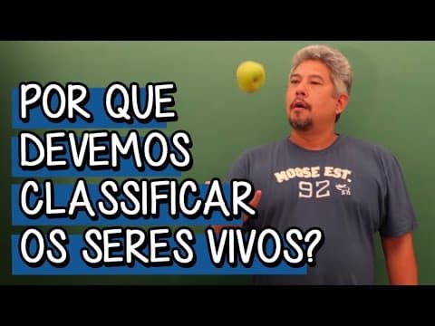 Thumbnail da aula: Por que devemos classificar os seres vivos? - O que estudar para o Enem? - Biologia | Descomplica