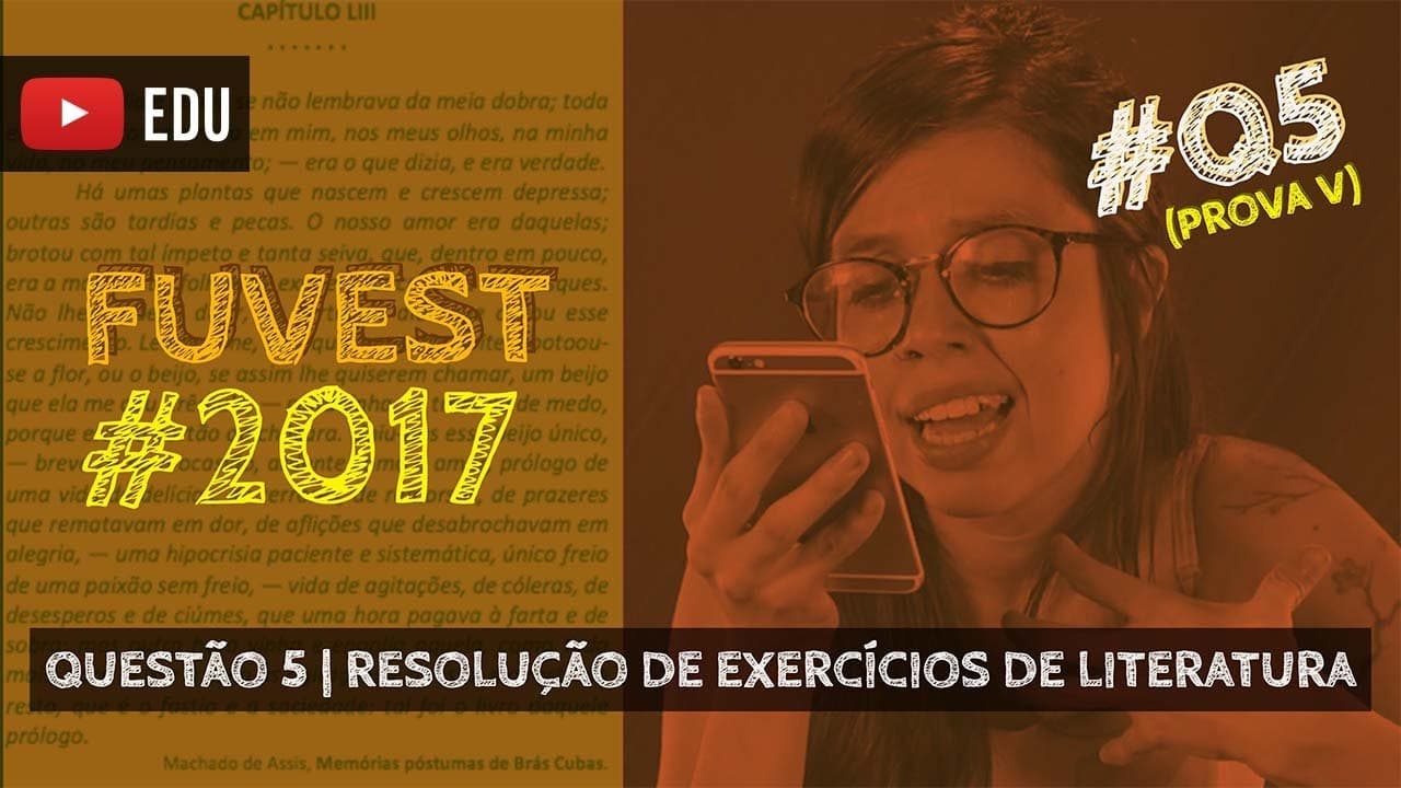 Thumbnail: RESOLUÇÃO FUVEST 2017 #Literatura | Questão 05 (Iracema)