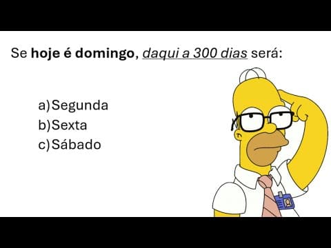 Thumbnail da aula: 🔥🔥 DESAFIO BUGANTE QUE 98% DOS CONCURSEIROS ERRAM!