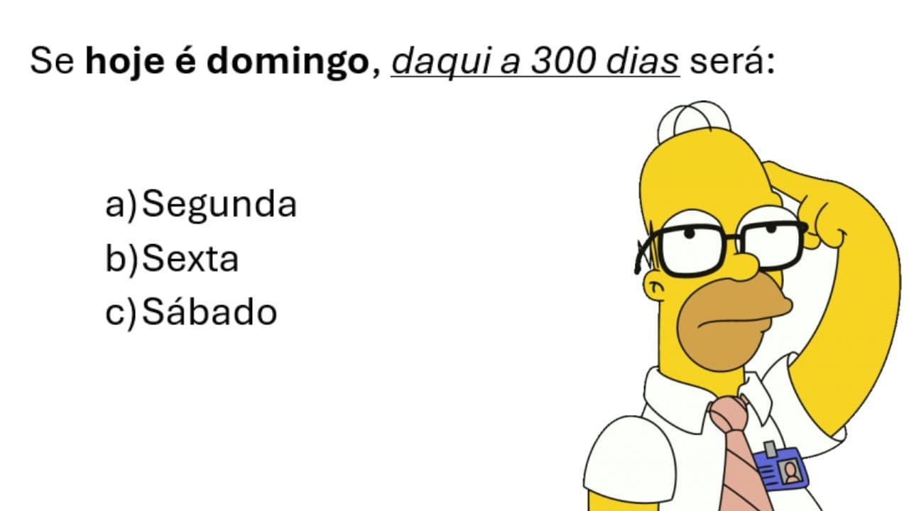 Thumbnail: 🔥🔥 DESAFIO BUGANTE QUE 98% DOS CONCURSEIROS ERRAM!