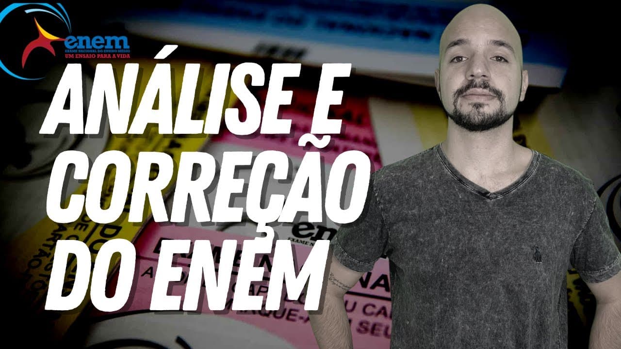Thumbnail: ENEM 2020/2021: Análise e correção: o que eu achei da prova? | Ricardo Marcílio