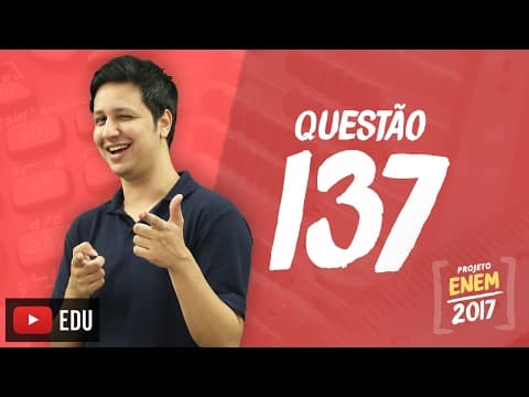 Thumbnail da aula: Enem 2016 - Matemática | Questão 137 (Caderno Rosa)
