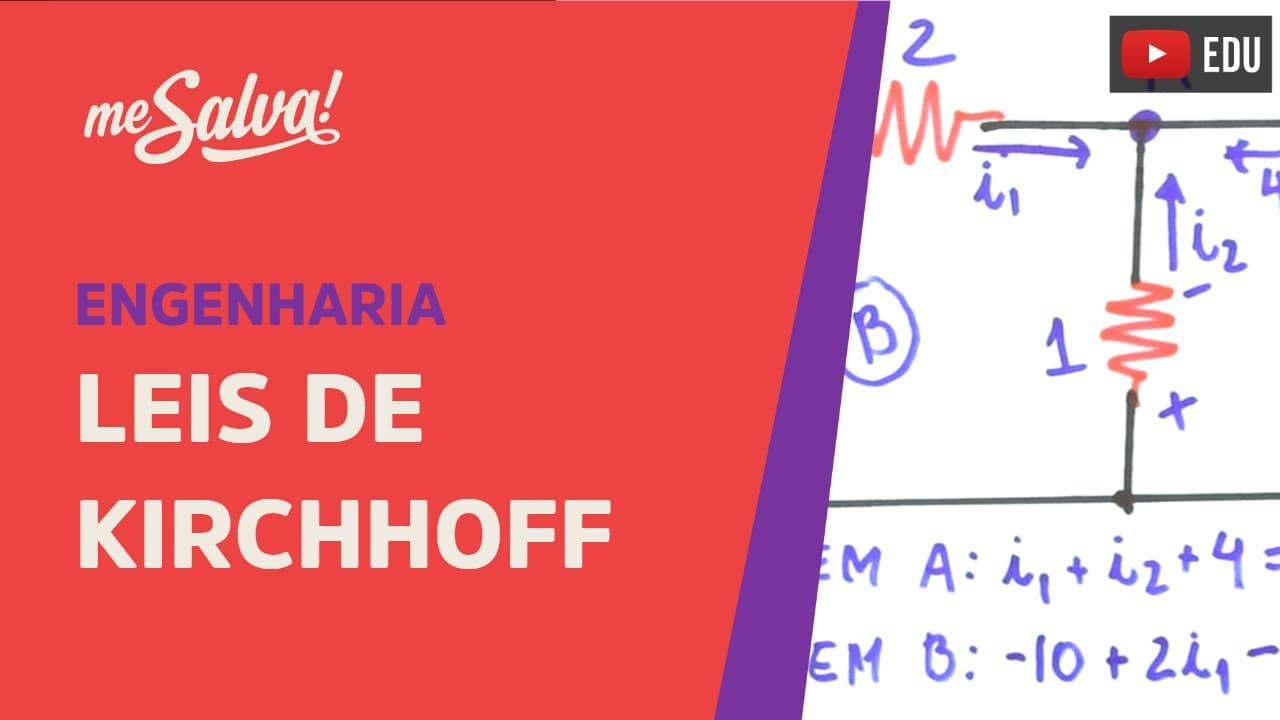 Thumbnail: Me Salva! CRC13 - Leis de Kirchhoff - Lei das malhas