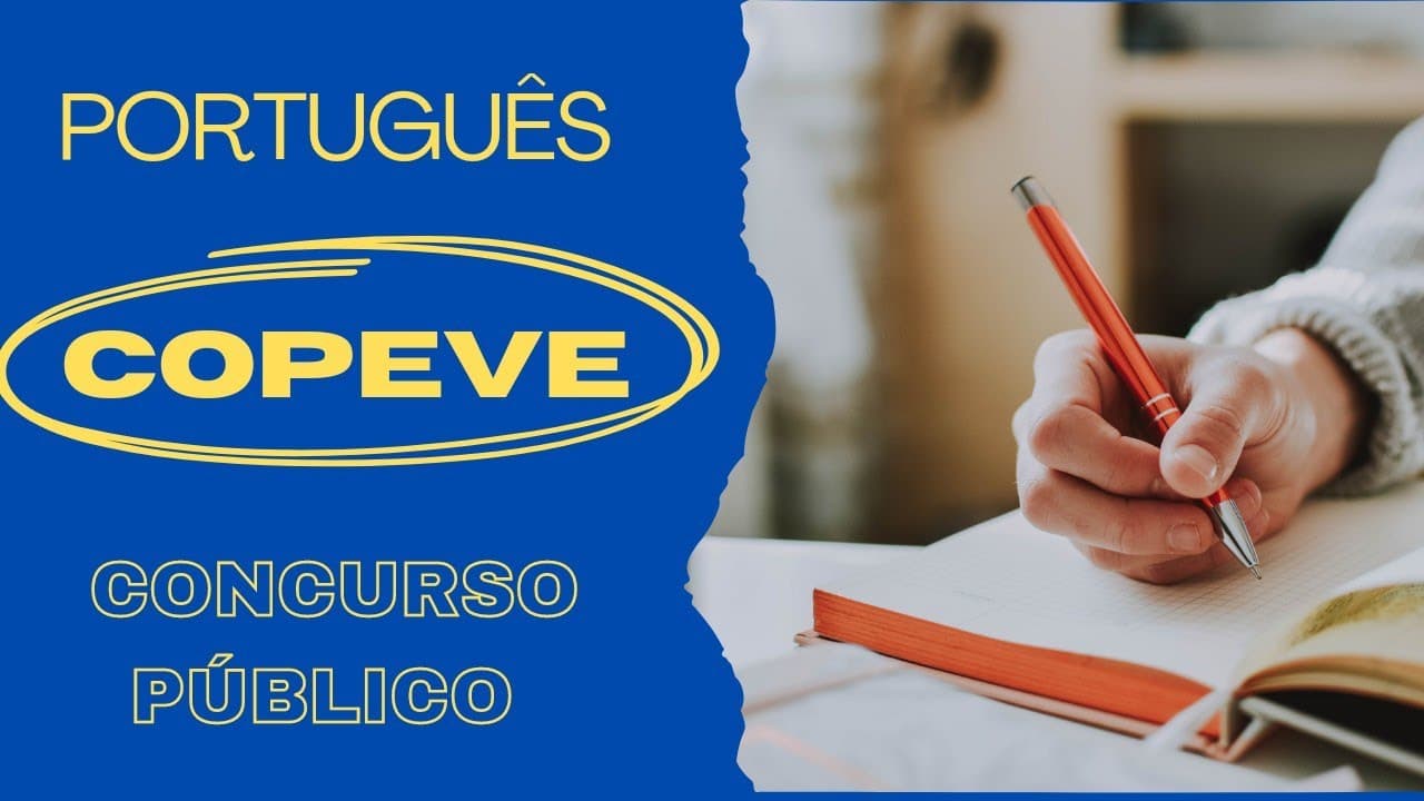 Thumbnail: PORTUGUÊS PARA CONCURSO/ CRASE/ SEMÂNTICA/ VOZ PASSIVA/ INTERPRETAÇÃO/ COPEVE/ GUARDA MUNICIPAL