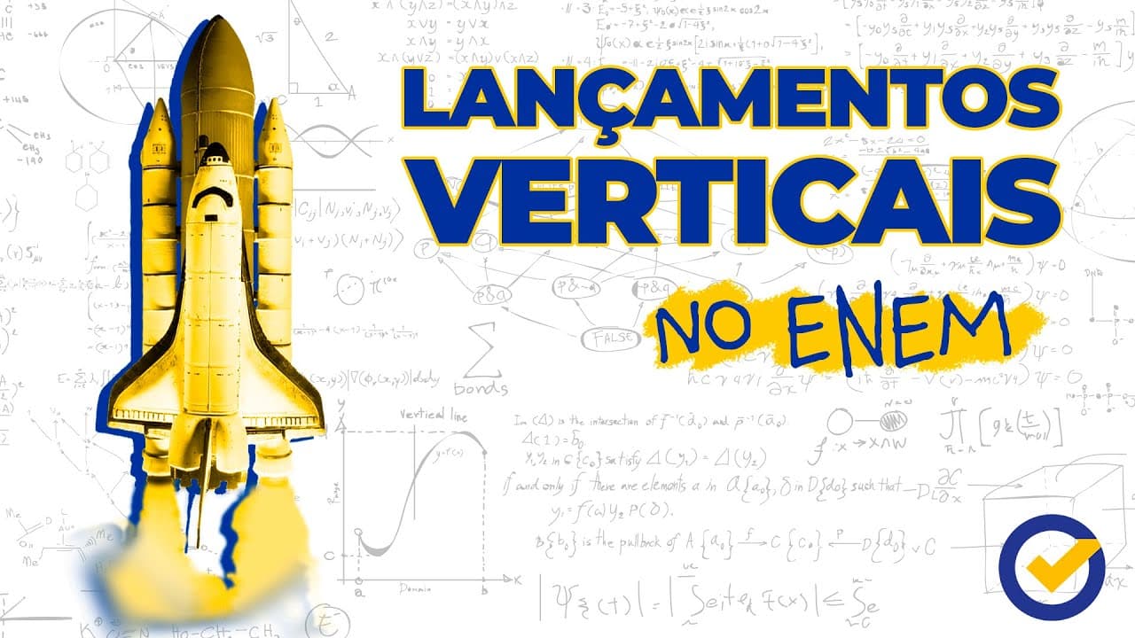 Thumbnail: Acelere no ENEM - Lançamentos Verticais