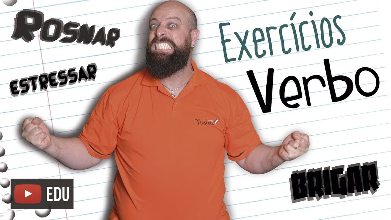 Thumbnail: Exercícios de verbo [Prof Noslen]