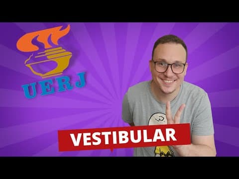 Thumbnail da aula: PREPARAÇÃO PARA O VESTIBULAR UERJ - 2022