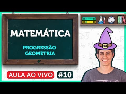 Thumbnail da aula: Progressão Geométrica: Como somar o infinito?! | Aula de Matemática | LIVE010