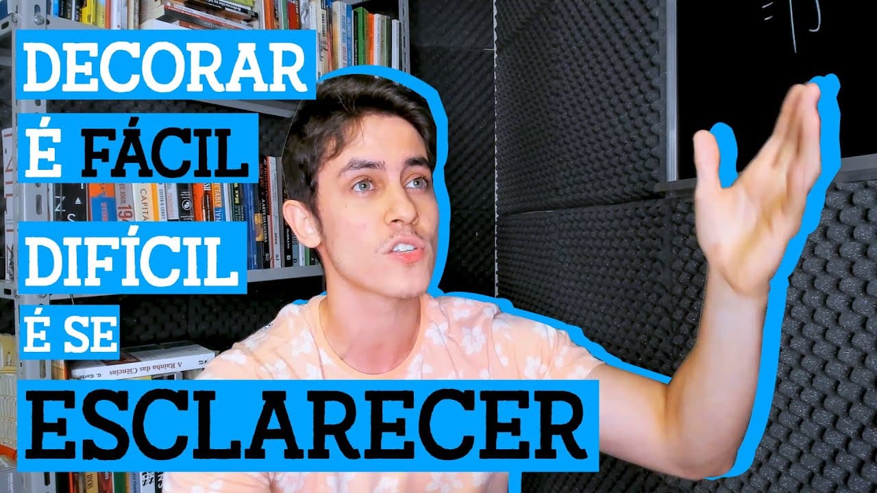 Thumbnail: Decorou TODAS as FÓRMULAS mas NÃO APRENDEU NADA!