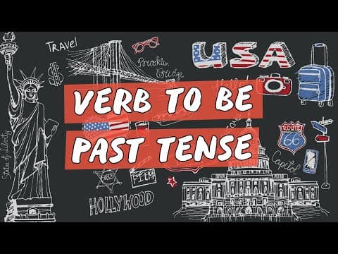 Thumbnail da aula: Verb To Be: Past Tense - Brasil Escola