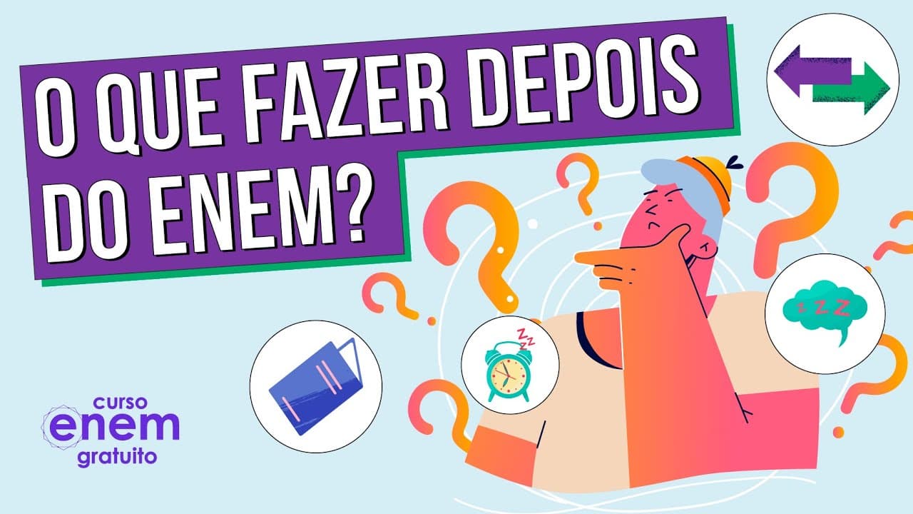 Thumbnail: O QUE FAZER DEPOIS DO ENEM?