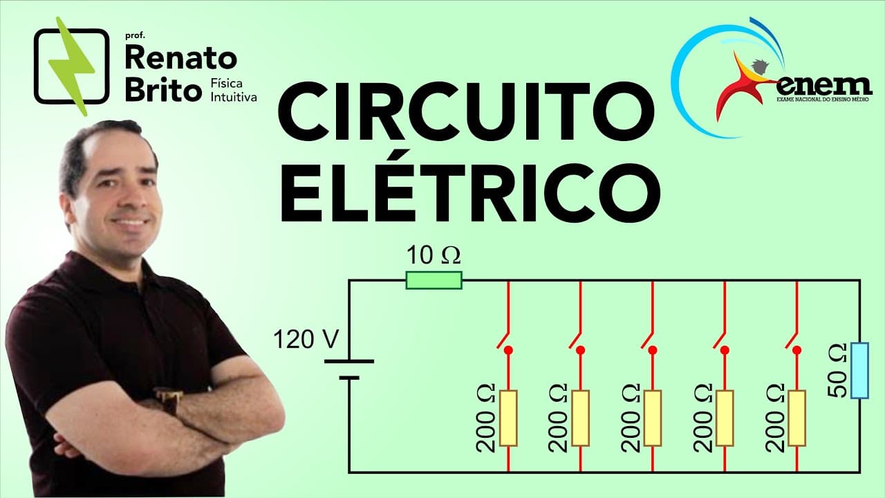 Thumbnail: ENEM 2019 | Uma casa tem um cabo elétrico mal dimensionado