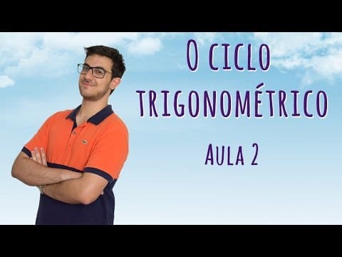 Thumbnail da aula: O CICLO TRIGONOMÉTRICO (2/5) - Arcos negativos e côngruos | EXATAS EXATAS (Aula 2)