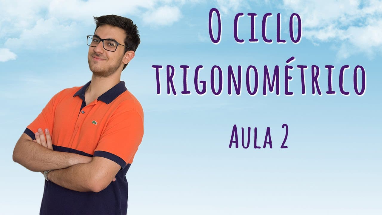 Thumbnail: O CICLO TRIGONOMÉTRICO (2/5) - Arcos negativos e côngruos | EXATAS EXATAS (Aula 2)