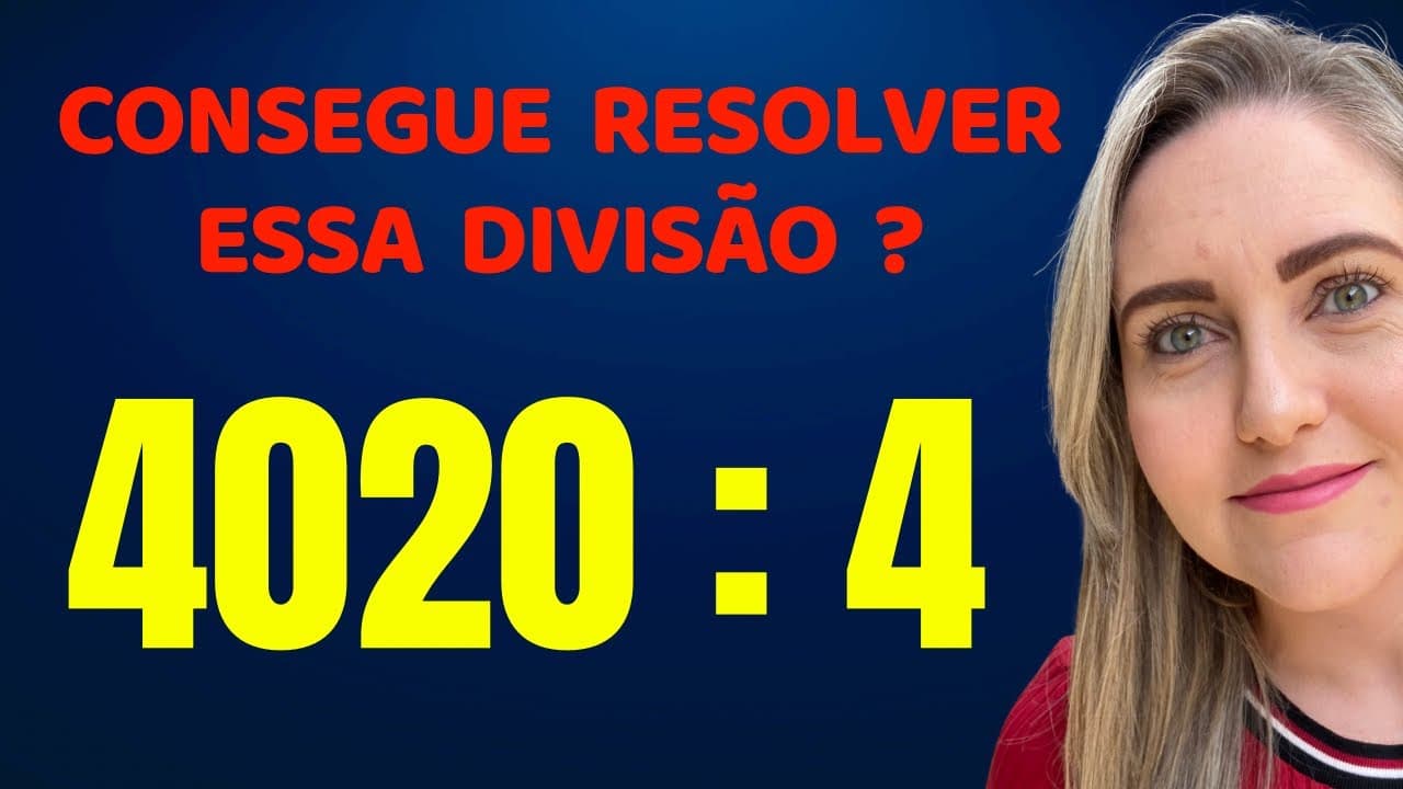 Thumbnail: APRENDA DE UMA VEZ POR TODAS DIVISÃO !!! Matemática básica todo dia.📚🚀