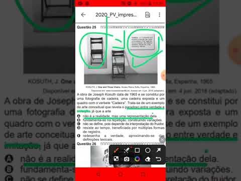 Thumbnail da aula: Questão 25 Enem 2020 caderno azul linguagens