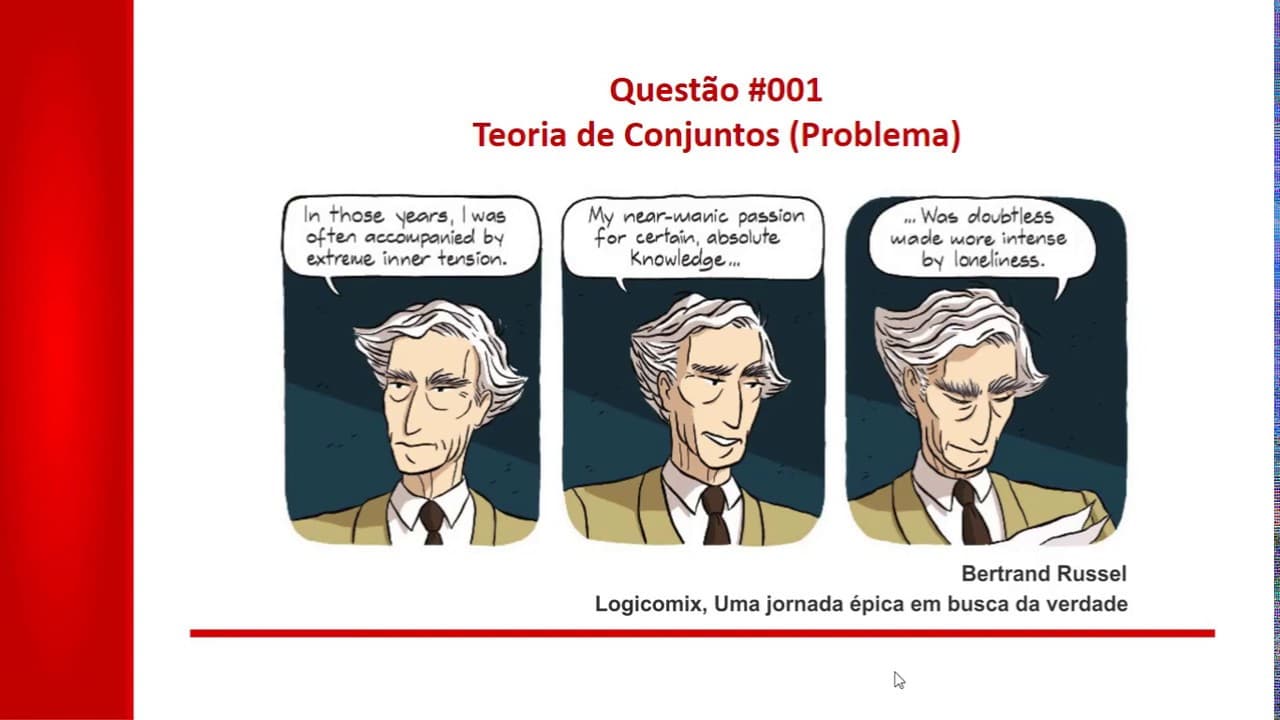 Thumbnail: Q001 - Teoria de Conjuntos (problema envolvendo uso de diagrama)