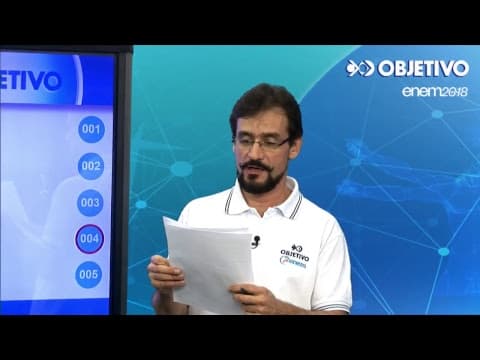 Thumbnail da aula: Objetivo Oficial - Resolução Comentada - Língua Estrangeira - Espanhol - ENEM 2018 - 1º Dia
