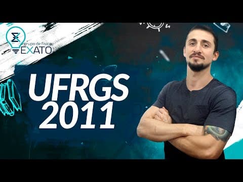 Thumbnail da aula: RESOLVIDA - (UFRGS - 2011) Considere o raio médio da órbita de Júpiter em torno do Sol igual a 5 ...