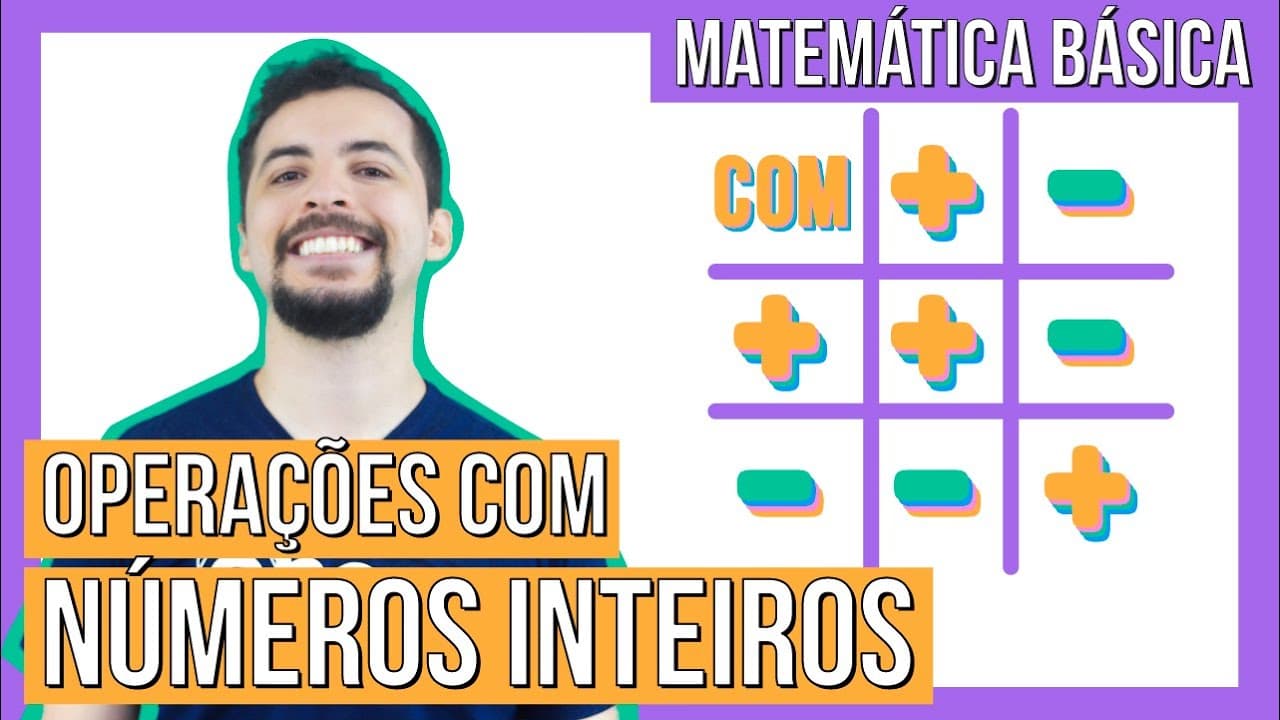 Thumbnail: EXPRESSÕES NUMÉRICAS COM NÚMEROS INTEIROS | MATEMÁTICA BÁSICA PARA ENEM E VESTIBULARES