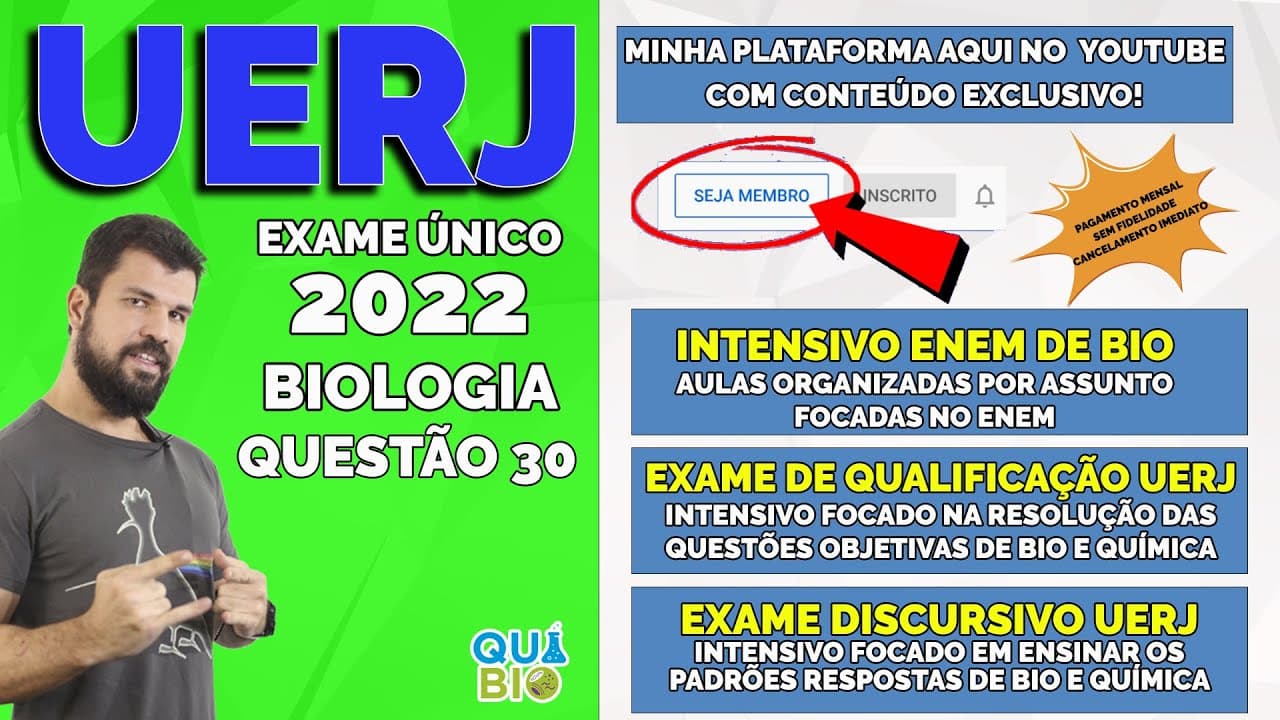 Thumbnail: UERJ 2022 - Questão 30 - Experimentos controlados em laboratório demonstraram que peixes criados em