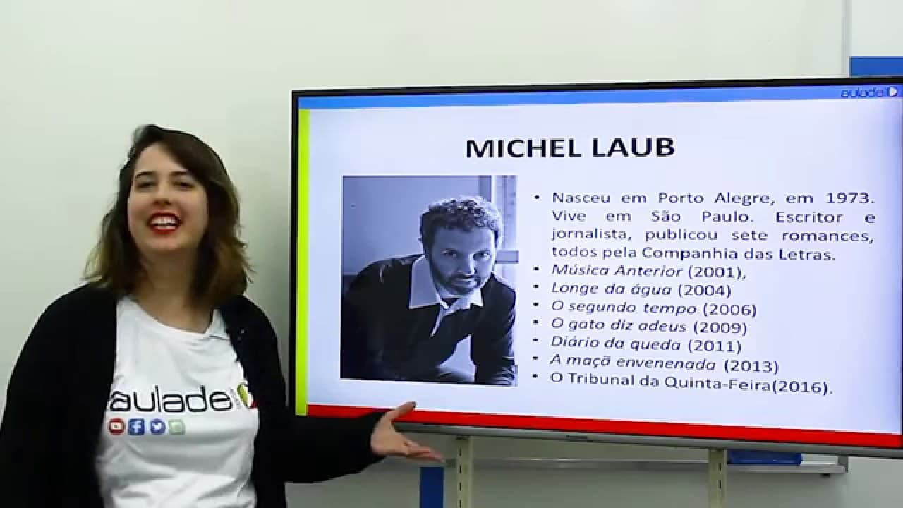 Thumbnail: Leitura Obrigatória - Diário da Queda, Michel Laub.