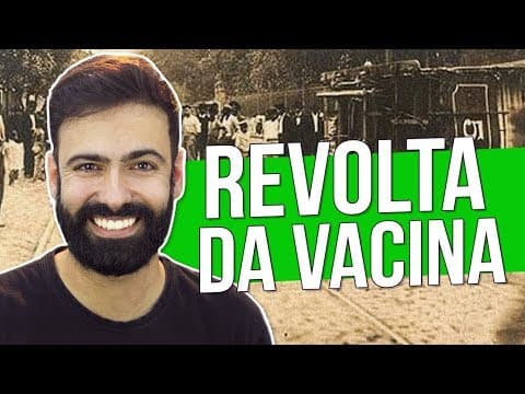 Thumbnail da aula: REVOLTA DA VACINA | RESUMO DE HISTÓRIA | Prof. Pedro Shazam
