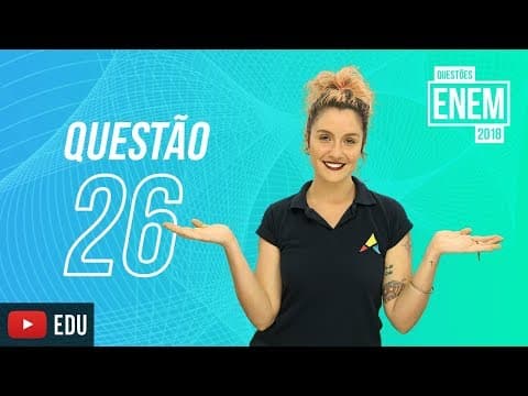Thumbnail da aula: ENEM 2018 | Identidade do eu lírico | questão 26 (caderno amarelo)