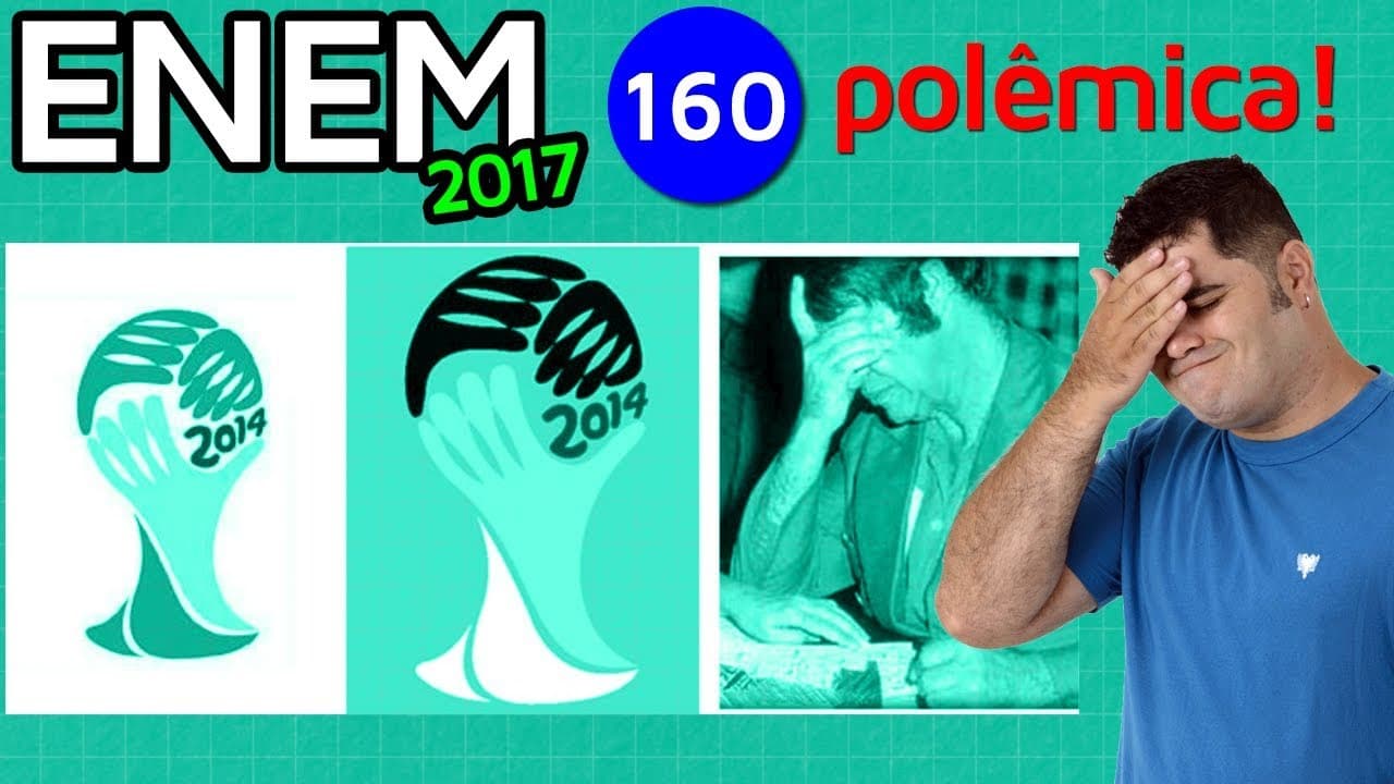 Thumbnail: 🔥 ENEM 2017 Matemática #25 👉 Princípio Fundamental da Contagem e Cores da Taça da Copa do Mundo