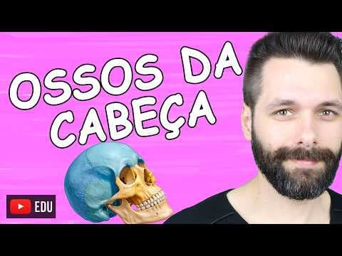 Thumbnail da aula: OSSOS DA CABEÇA - Crânio e Face - Sistema Esquelético | Biologia com Samuel Cunha