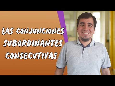 Thumbnail da aula: Las Conjunciones Subordinantes Consecutivas - Brasil Escola